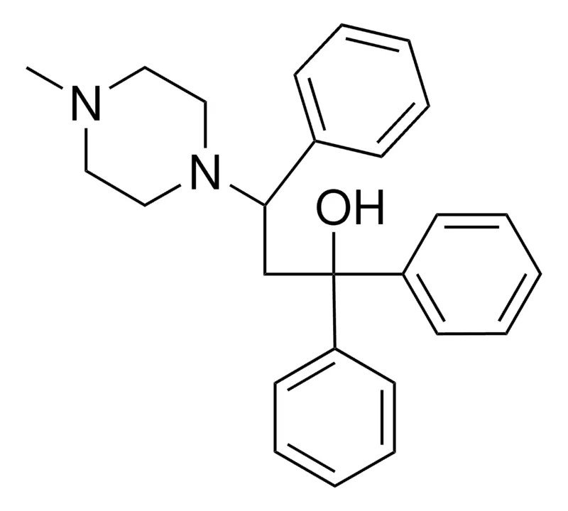 Sigma-Aldrich 4-METHYL-ALPHA,ALPHA,GAMMA-TRIPHENYL-1-PIPERAZINEPROPANOL，AldrichCPR