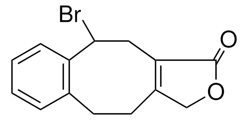 Sigma-Aldrich 10-BROMO-4,5,10,11-TETRAHYDRO-3H-2-OXA-BENZO(A)CYCLOPENTA(E)CYCLOOCTEN-1-ONE,AldrichCPR