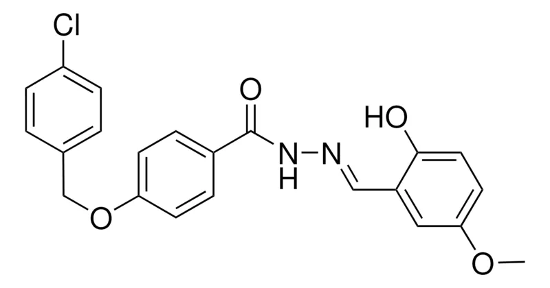 Sigma-Aldrich 4-((4-CHLOROBENZYL)OXY)-N'-(2-HYDROXY-5-METHOXYBENZYLIDENE)BENZOHYDRAZIDE,AldrichCPR