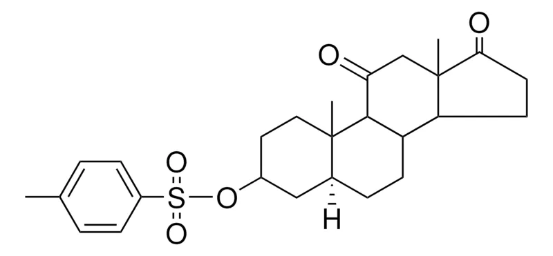 Sigma-Aldrich 11,17-DIOXO-5-ALPHA-ANDROSTAN-3-BETA-YL TOLUENE-P-SULFONATE,AldrichCPR