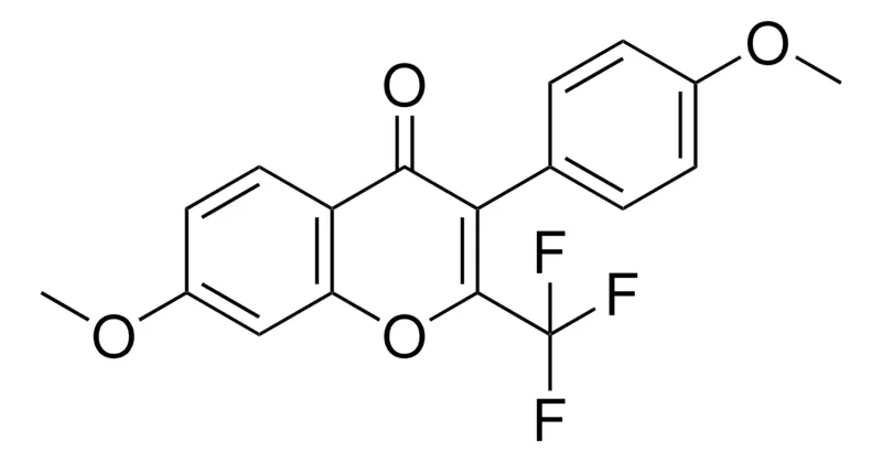 Sigma-Aldrich 7-METHOXY-3-(4-METHOXYPHENYL)-2-(TRIFLUOROMETHYL)-4H-CHROMEN-4-ONE,AldrichCPR