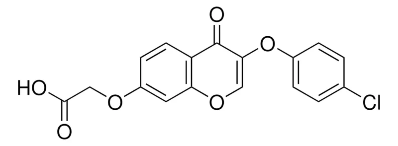 Sigma-Aldrich ((3-(4-CHLOROPHENOXY)-4-OXO-4H-CHROMEN-7-YL)OXY)ACETIC ACID,AldrichCPR