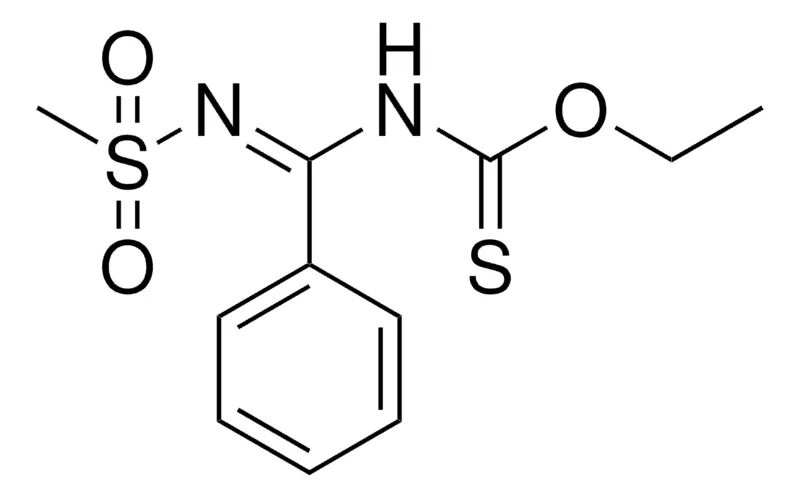 Sigma-Aldrich (METHANESULFONYLIMINO-PHENYL-METHYL)-THIOCARBAMIC ACID O-ETHYL ESTER,AldrichCPR