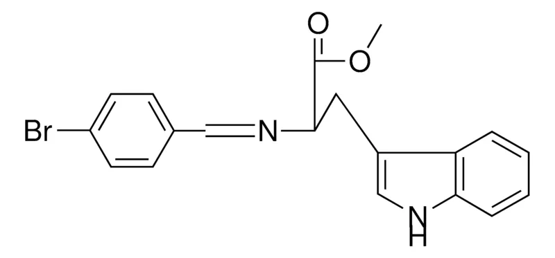 Sigma-Aldrich 2-((4-BROMO-BENZYLIDENE)-AMINO)-3-(1H-INDOL-3-YL)-PROPIONIC ACID METHYL ESTER,AldrichCPR