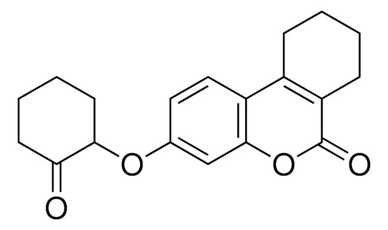 Sigma-Aldrich 3-(2-OXO-CYCLOHEXYLOXY)-7,8,9,10-TETRAHYDRO-BENZO(C)CHROMEN-6-ONE,AldrichCPR
