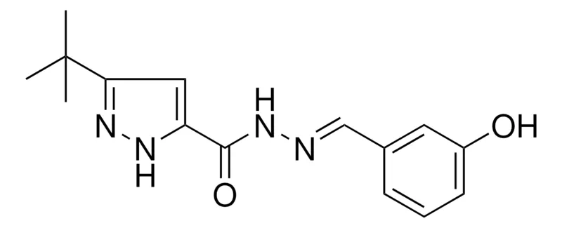 Sigma-Aldrich 5-TERT-BUTYL-2H-PYRAZOLE-3-CARBOXYLIC ACID (3-HYDROXY-BENZYLIDENE)-HYDRAZIDE,AldrichCPR