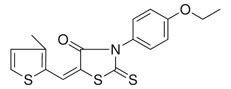 Sigma-Aldrich 3-(4-ETHOXY-PH)-5-(3-METHYL-THIOPHEN-2-YLMETHYLENE)-2-THIOXO-THIAZOLIDIN-4-ONE,AldrichCPR
