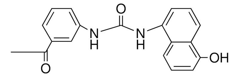 Sigma-Aldrich 1-(3-ACETYLPHENYL)-3-(5-HYDROXY-1-NAPHTHYL)UREA,AldrichCPR