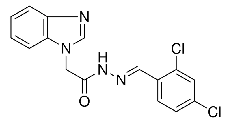 Sigma-Aldrich 2-BENZOIMIDAZOL-1-YL-ACETIC ACID (2,4-DICHLORO-BENZYLIDENE)-HYDRAZIDE,AldrichCPR