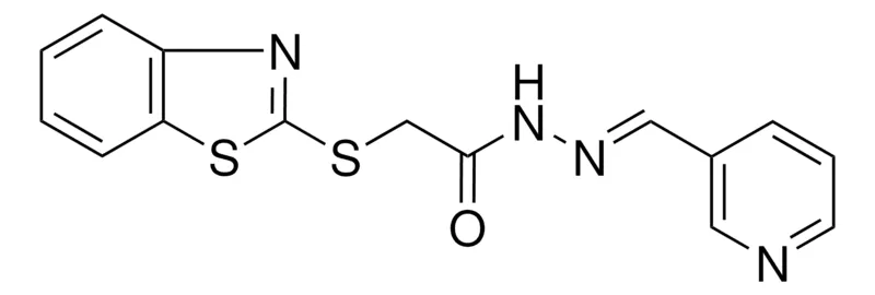 Sigma-Aldrich 2-(1,3-BENZOTHIAZOL-2-YLSULFANYL)-N'-(3-PYRIDINYLMETHYLENE)ACETOHYDRAZIDE,AldrichCPR