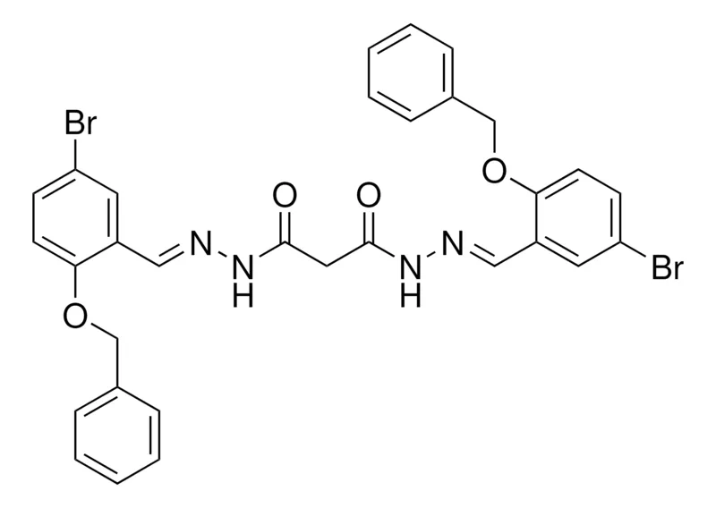 Sigma-Aldrich N'(1),N'(3)-BIS(2-(BENZYLOXY)-5-BROMOBENZYLIDENE)MALONOHYDRAZIDE,AldrichCPR