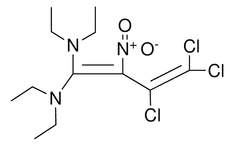Sigma-Aldrich 3,4,4-TRICHLORO-N(1),N(1),N(1),N(1)-TETRAETHYL-2-NITRO-1,3-BUTADIENE-1,1-DIAMINE,AldrichCPR