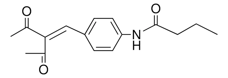 Sigma-Aldrich N-(4-(2-ACETYL-3-OXO-BUT-1-ENYL)-PHENYL)-BUTYRAMIDE,AldrichCPR