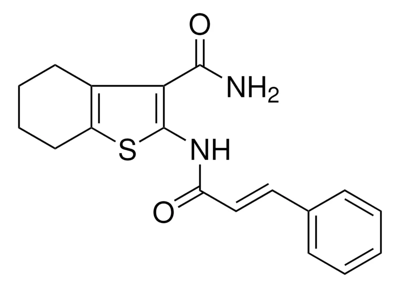 Sigma-Aldrich 2-(3-PH-ACRYLOYLAMINO)-4,5,6,7-4H-BENZO(B)THIOPHENE-3-CARBOXYLIC ACID AMIDE，AldrichCPR
