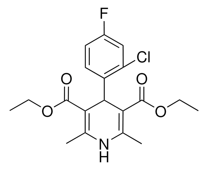 Sigma-Aldrich DIETHYL 4-(2-CHLORO-4-FLUOROPHENYL)-2,6-DIMETHYL-1,4-DIHYDRO-3,5-PYRIDINEDICARBOXYLATE,AldrichCPR