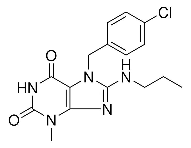 Sigma-Aldrich 7-(4-CHLOROBENZYL)-3-METHYL-8-(PROPYLAMINO)-3,7-DIHYDRO-1H-PURINE-2,6-DIONE，AldrichCPR