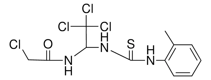 Sigma-Aldrich 2-CHLORO-N-(2,2,2-TRICHLORO-1-(3-O-TOLYL-THIOUREIDO)-ETHYL)-ACETAMIDE,AldrichCPR
