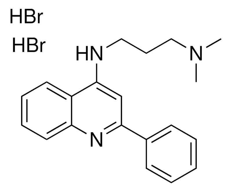 Sigma-Aldrich N(1),N(1)-DIMETHYL-N(3)-(2-PH-4-QUINOLINYL)-1,3-PROPANEDIAMINE DIHYDROBROMIDE,AldrichCPR