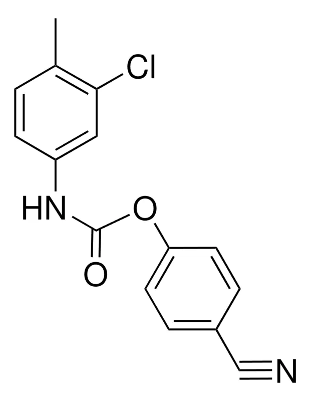 Sigma-Aldrich 4-CYANOPHENYL N-(3-CHLORO-4-METHYLPHENYL)CARBAMATE,AldrichCPR