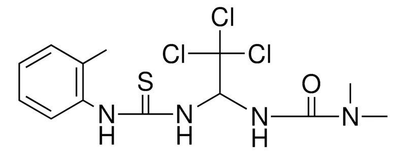 Sigma-Aldrich 1,1-DIMETHYL-3-(2,2,2-TRICHLORO-1-(3-O-TOLYL-THIOUREIDO)-ETHYL)-UREA,AldrichCPR