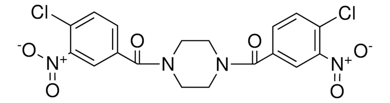 Sigma-Aldrich (4-(4-CL-3-NITRO-BENZOYL)-PIPERAZIN-1-YL)-(4-CHLORO-3-NITRO-PHENYL)-METHANONE,AldrichCPR
