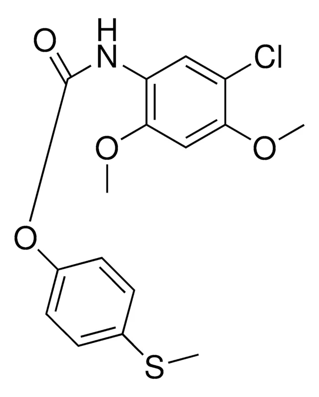 Sigma-Aldrich 4-(METHYLTHIO)PHENYL N-(5-CHLORO-2,4-DIMETHOXYPHENYL)CARBAMATE,AldrichCPR