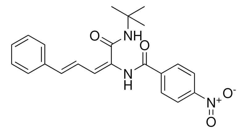 Sigma-Aldrich N-(1-TERT-BUTYLCARBAMOYL-4-PHENYL-BUTA-1,3-DIENYL)-4-NITRO-BENZAMIDE,AldrichCPR