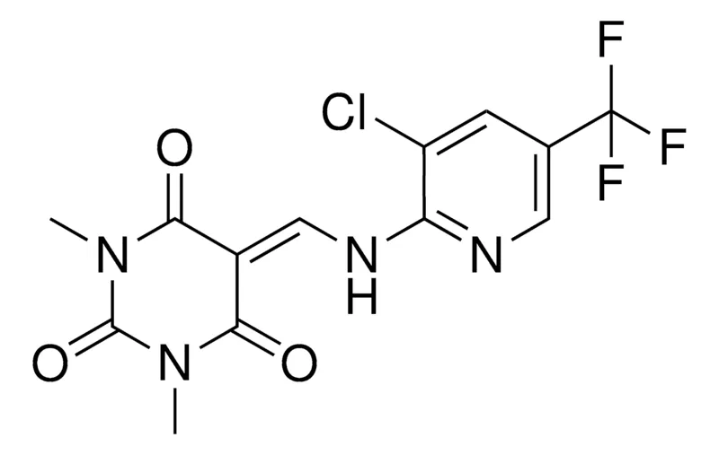 Sigma-Aldrich 5-({[3-CHLORO-5-(TRIFLUOROMETHYL)-2-PYRIDINYL]AMINO}METHYLENE)-1,3-DIMETHYL-2,4,6(1H,3H,5H)-PYRIMIDINETRIONE，AldrichCPR