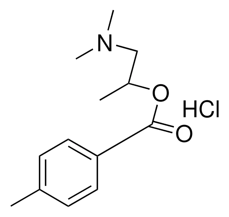 Sigma-Aldrich 1-DIMETHYLAMINO-2-PROPYL P-TOLUATE HYDROCHLORIDE,AldrichCPR