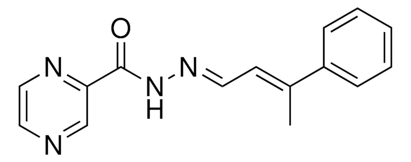 Sigma-Aldrich PYRAZINE-2-CARBOXYLIC ACID (3-PHENYL-BUT-2-ENYLIDENE)-HYDRAZIDE，AldrichCPR
