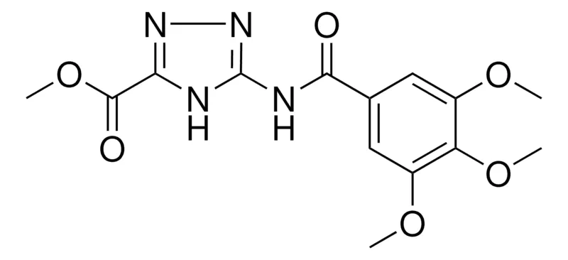 Sigma-Aldrich METHYL 5-((3,4,5-TRIMETHOXYBENZOYL)AMINO)-4H-1,2,4-TRIAZOLE-3-CARBOXYLATE,AldrichCPR