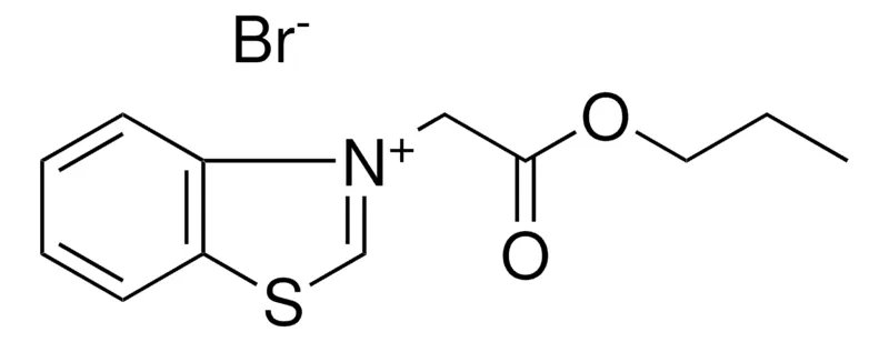 Sigma-Aldrich 3-PROPOXYCARBONYLMETHYL-BENZOTHIAZOL-3-IUM, BROMIDE,AldrichCPR