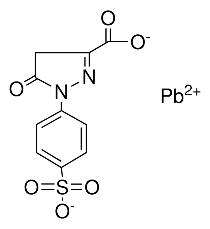 Sigma-Aldrich 5-OXO-1-(4-SULFOPHENYL)-2-PYRAZOLINE-3-CARBOXYLIC ACID, LEAD SALT,AldrichCPR