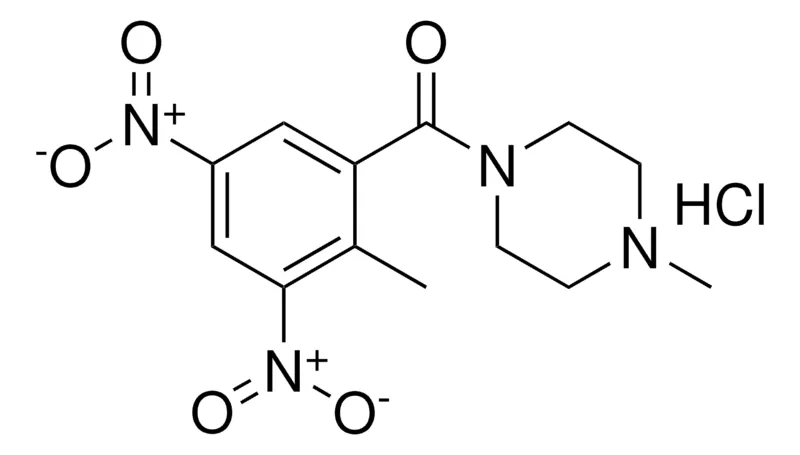 Sigma-Aldrich (2-METHYL-3,5-DINITRO-PHENYL)-(4-ME-PIPERAZIN-1-YL)-METHANONE, HYDROCHLORIDE,AldrichCPR
