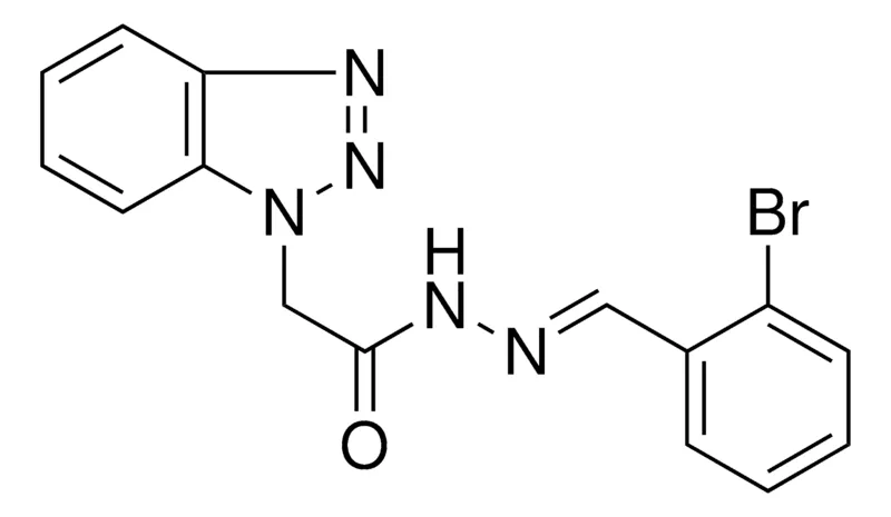 Sigma-Aldrich 2-BENZOTRIAZOL-1-YL-ACETIC ACID (2-BROMO-BENZYLIDENE)-HYDRAZIDE,AldrichCPR