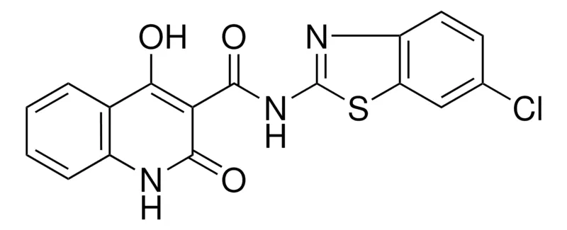 Sigma-Aldrich N-(6-CL-1,3-BENZOTHIAZOL-2-YL)-4-HO-2-OXO-1,2-DIHYDRO-3-QUINOLINECARBOXAMIDE,AldrichCPR