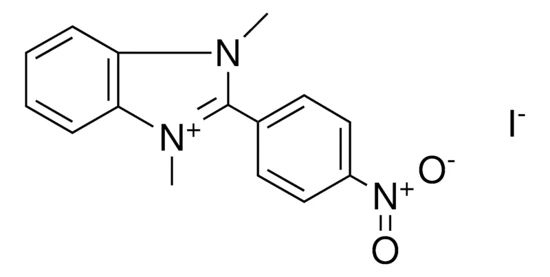 Sigma-Aldrich 1,3-DIMETHYL-2-(4-NITRO-PHENYL)-3H-BENZOIMIDAZOL-1-IUM, IODIDE,AldrichCPR