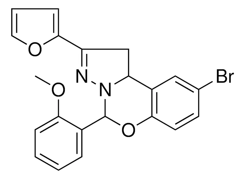Sigma-Aldrich 8-BR-2-FURAN-2-YL-4-(2-MEO-PH)-1,9B-2H-5-OXA-3,3A-DIAZA-CYCLOPENTA(A)NAPHTHALENE，AldrichCPR