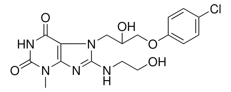 Sigma-Aldrich 7-(3-(4-CL-PHENOXY)-2-HO-PR)-8-(2-HO-ETHYLAMINO)-3-ME-3,7-2H-PURINE-2,6-DIONE，AldrichCPR