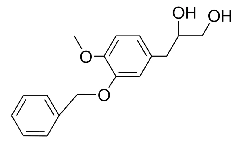 Sigma-Aldrich 3-(3-BENZYLOXY-4-METHOXYPHENYL)-1,2-PROPANEDIOL,AldrichCPR