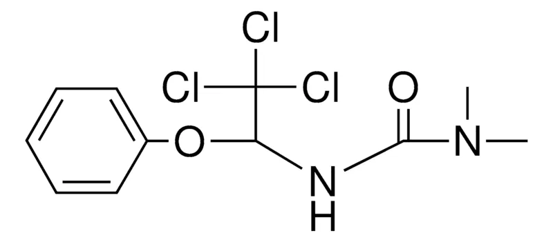 Sigma-Aldrich 1,1-DIMETHYL-3-(2,2,2-TRICHLORO-1-PHENOXY-ETHYL)-UREA,AldrichCPR