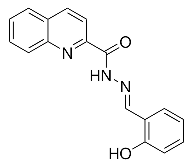 Sigma-Aldrich QUINOLINE-2-CARBOXYLIC ACID (2-HYDROXY-BENZYLIDENE)-HYDRAZIDE，AldrichCPR
