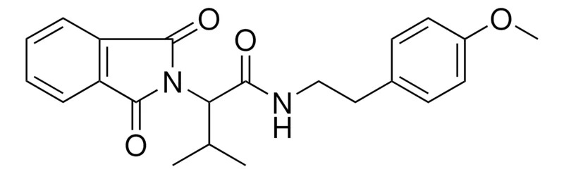 Sigma-Aldrich 2-(1,3-DIOXO-1,3-2H-ISOINDOL-2-YL)-N-(2-(4-MEO-PH)-ETHYL)-3-METHYL-BUTYRAMIDE,AldrichCPR
