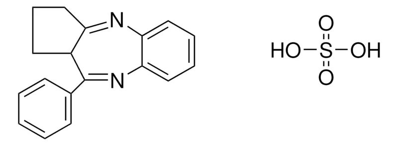Sigma-Aldrich 10-PHENYL-1,2,3,10A-TETRAHYDRO-BENZO(B)CYCLOPENTA(F)(1,4)DIAZEPINE, SULFATE,AldrichCPR