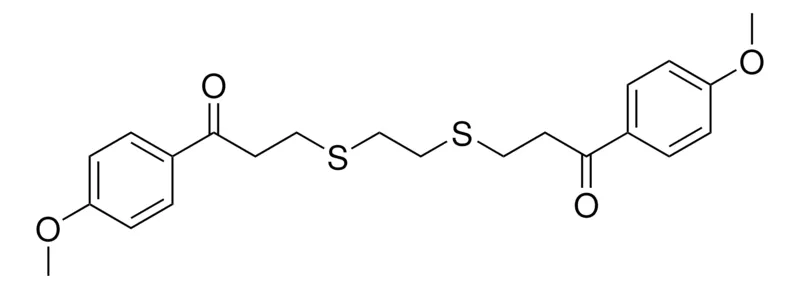 Sigma-Aldrich 1-(4-MEO-PH)-3-((2-((3-(4-METHOXYPHENYL)-3-OXOPROPYL)THIO)ET)THIO)-1-PROPANONE,AldrichCPR