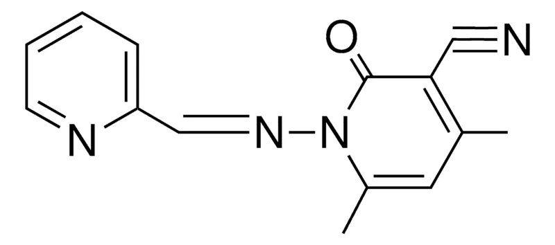 Sigma-Aldrich 1,2-DIHYDRO-4,6-DIMETHYL-2-OXO-1-(2-PYRIDYLMETHYLENEAMINO)-NICOTINONITRILE，AldrichCPR