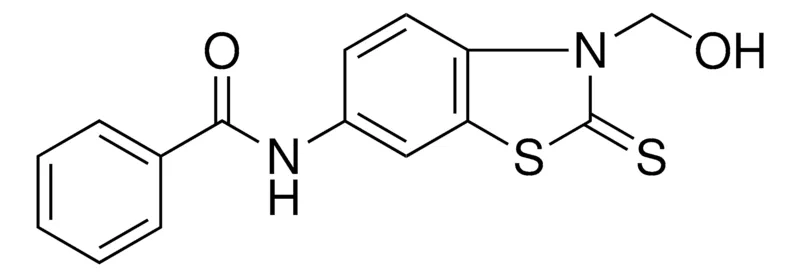 Sigma-Aldrich N-(3-(HYDROXYMETHYL)-2-THIOXO-2,3-DIHYDRO-1,3-BENZOTHIAZOL-6-YL)BENZAMIDE,AldrichCPR