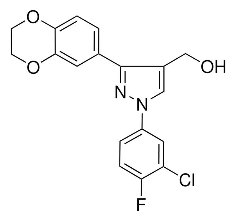 Sigma-Aldrich (1-(3-CL-4-F-PH)-3-(2,3-DIHYDRO-1,4-BENZODIOXIN-6-YL)-1H-PYRAZOL-4-YL)METHANOL,AldrichCPR