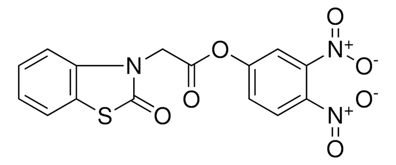 Sigma-Aldrich (2-OXO-BENZOTHIAZOL-3-YL)-ACETIC ACID 3,4-DINITRO-PHENYL ESTER,AldrichCPR