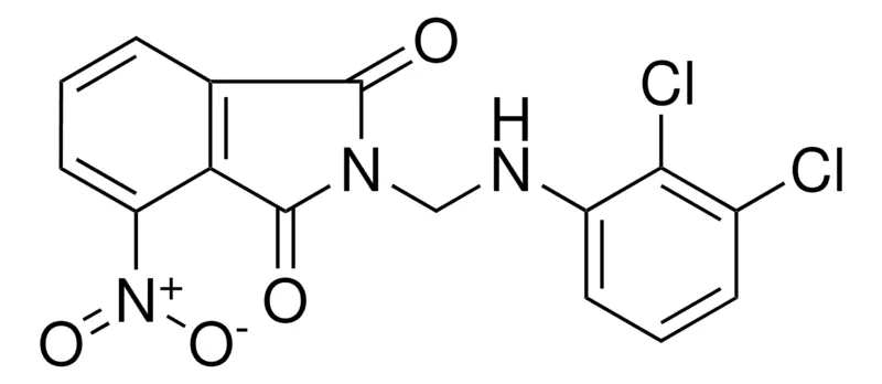 Sigma-Aldrich 2-((2,3-DICHLORO-PHENYLAMINO)-METHYL)-4-NITRO-ISOINDOLE-1,3-DIONE,AldrichCPR
